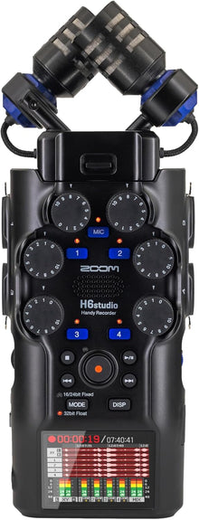 Zoom H6 Studio Handy Recorder for Filmmakers & Musicians