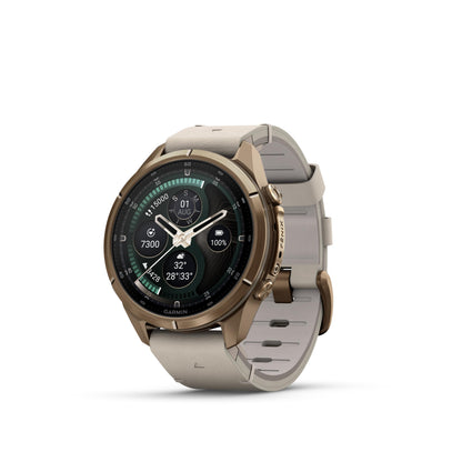 Garmin fēnix® 9 Pro, inReach®, Titanium, 47mm, Autumn Orange/Spark Orange