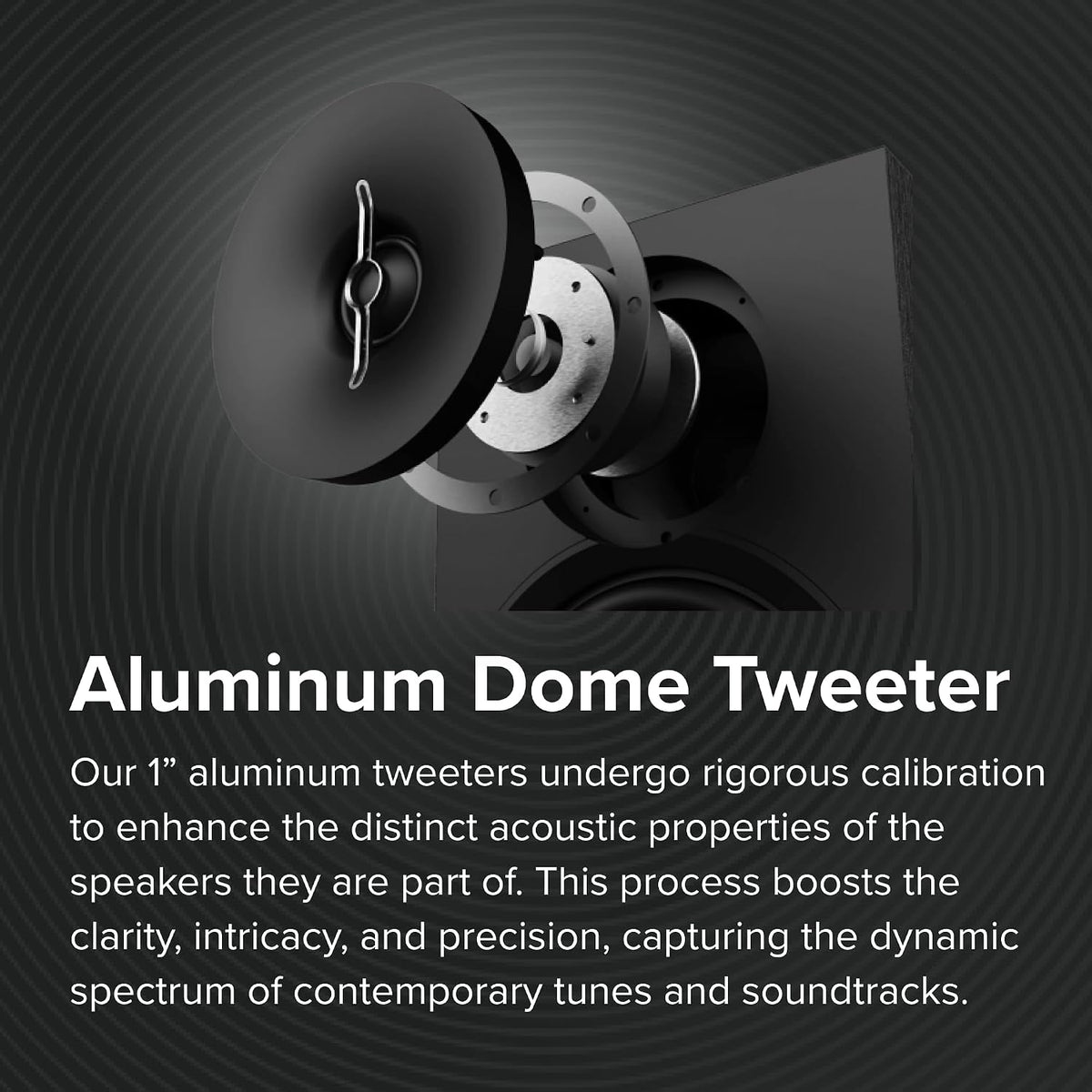 ELAC Debut 3.0 DC53-WN Center Channel Speaker, Walnut - 1” Aluminum Dome Tweeter & Dual 5.25” Aramid Fiber Woofers - 2-Way Bass Reflex - 57Hz to 38KHz Response