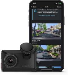 Garmin Dash Cam™ X310, Compact 4k Ultra HD Dash Cam | Records 4k Ultra HD Video with a 140-Degree Field of View, Compact Size & 2.4" Touchscreen Display, Voice Control