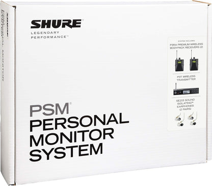Shure PSM300 Twin Pack Pro Wireless in-Ear Monitor System - G20
