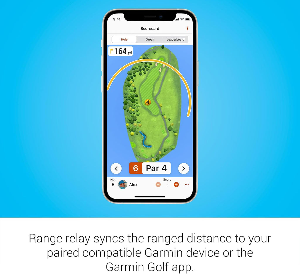 Garmin Approach® Z30, Golf Laser Range Finder | Easy-to-Read OLED Display, Range Up to 400 Yards, Send Ranged Distances to Your Compatible Golf Smartwatch or Handheld
