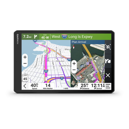 Garmin dēzl™ OTR820, Large 8” GPS Truck Navigator | Crisp High-Resolution Touchscreen Display, Expert Arrival Planning, Custom Truck Routing