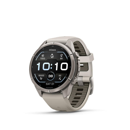 Garmin fēnix® 9 Pro, Titanium, 47mm, Autumn Orange/Spark Orange