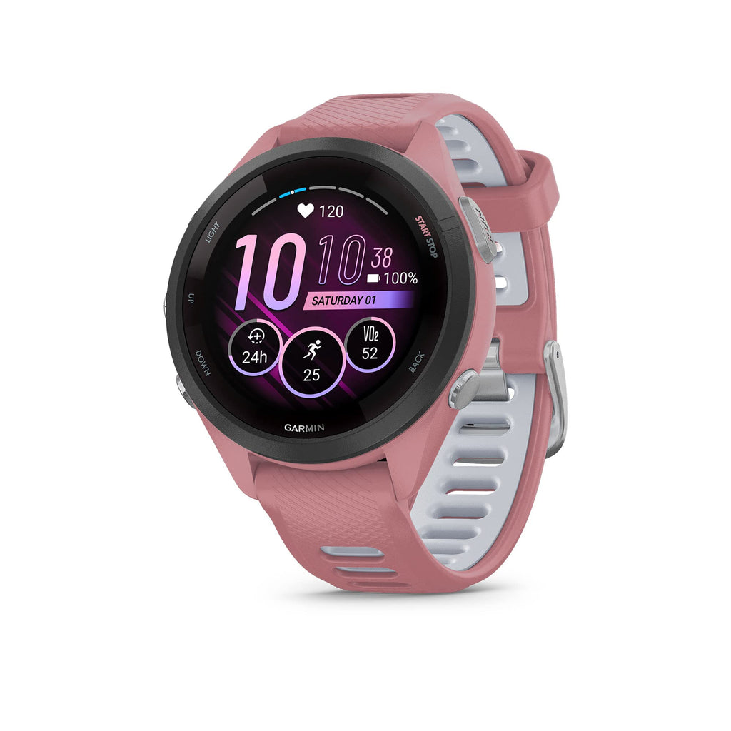 Garmin Forerunner® 265S, Running Smartwatch, 42mm, Black/Amp Yellow | Advanced Training Metrics & Recovery Insights, Music On Your Wrist, Garmin Coach, Daily Suggested Workouts