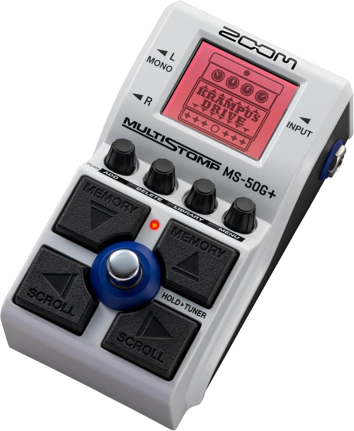 Zoom MS-50G+ MultiStomp Guitar Effects Pedal with 100+ Effects & Stereo Out