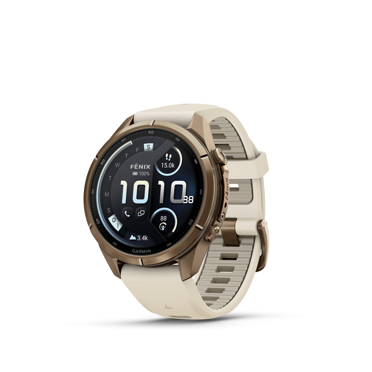 Garmin fēnix® 9 Pro, Titanium, 47mm, Autumn Orange/Spark Orange