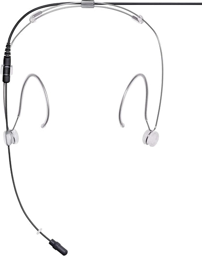 Shure DuraPlex Omnidirectional Headset Microphone, LEMO Connector, Black (DH5B/O-LM3)