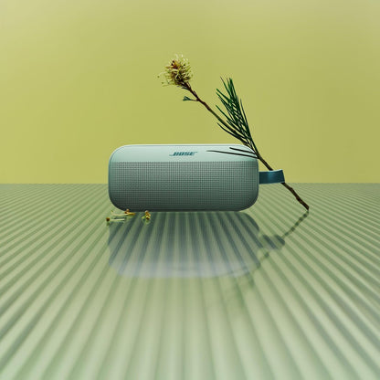 Bose SoundLink Flex Bluetooth Speaker (2nd Gen) - Portable Outdoor Speaker with Hi-Fi Audio, Waterproof and Dustproof, USB-C, Up to 12 Hours Battery Life, Dewdrop Mint - Limited Edition Color