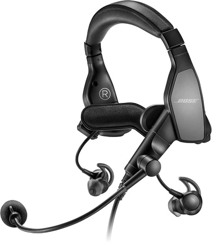 Bose Proflight Series 2 Aviation Headset, Non-Bluetooth, 5 Pin XLR Cable, Black