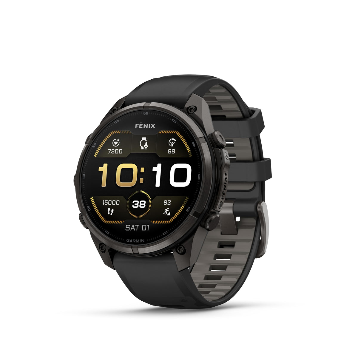 Garmin fēnix® 9 Pro, Titanium, 47mm, Graphite/Black