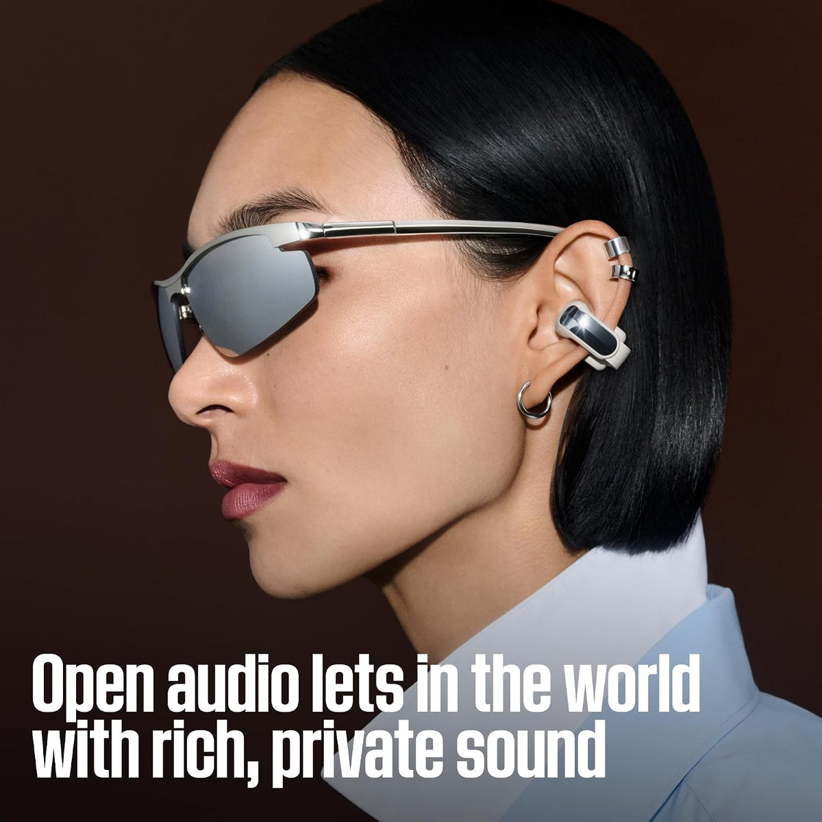 Bose Ultra Open Earbuds (2nd Gen) - Open-Ear, Clip-On, Wireless Earbuds, Bluetooth, Immersive Audio, Wireless Charging, Up to 28 Hrs of Audio, Ideal for Traveling, School, and Office, White Smoke