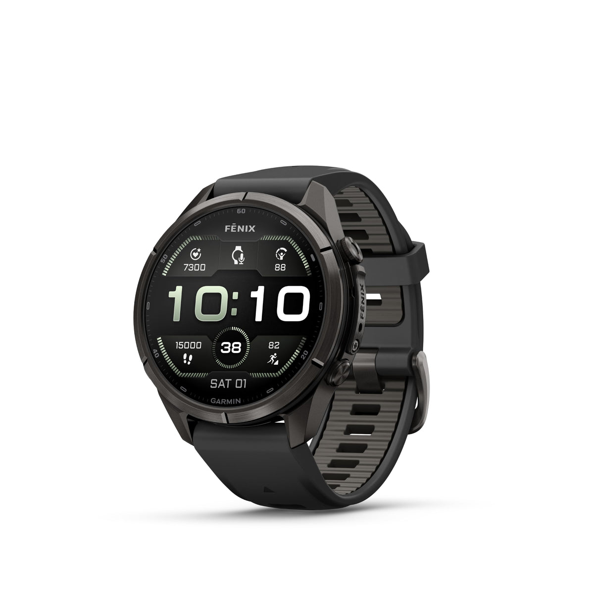 Garmin fēnix® 9 Pro, inReach®, Titanium, 47mm, Autumn Orange/Spark Orange