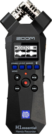 Zoom H1 Essential Recorder for Musicians, Podcasters & Content Creators