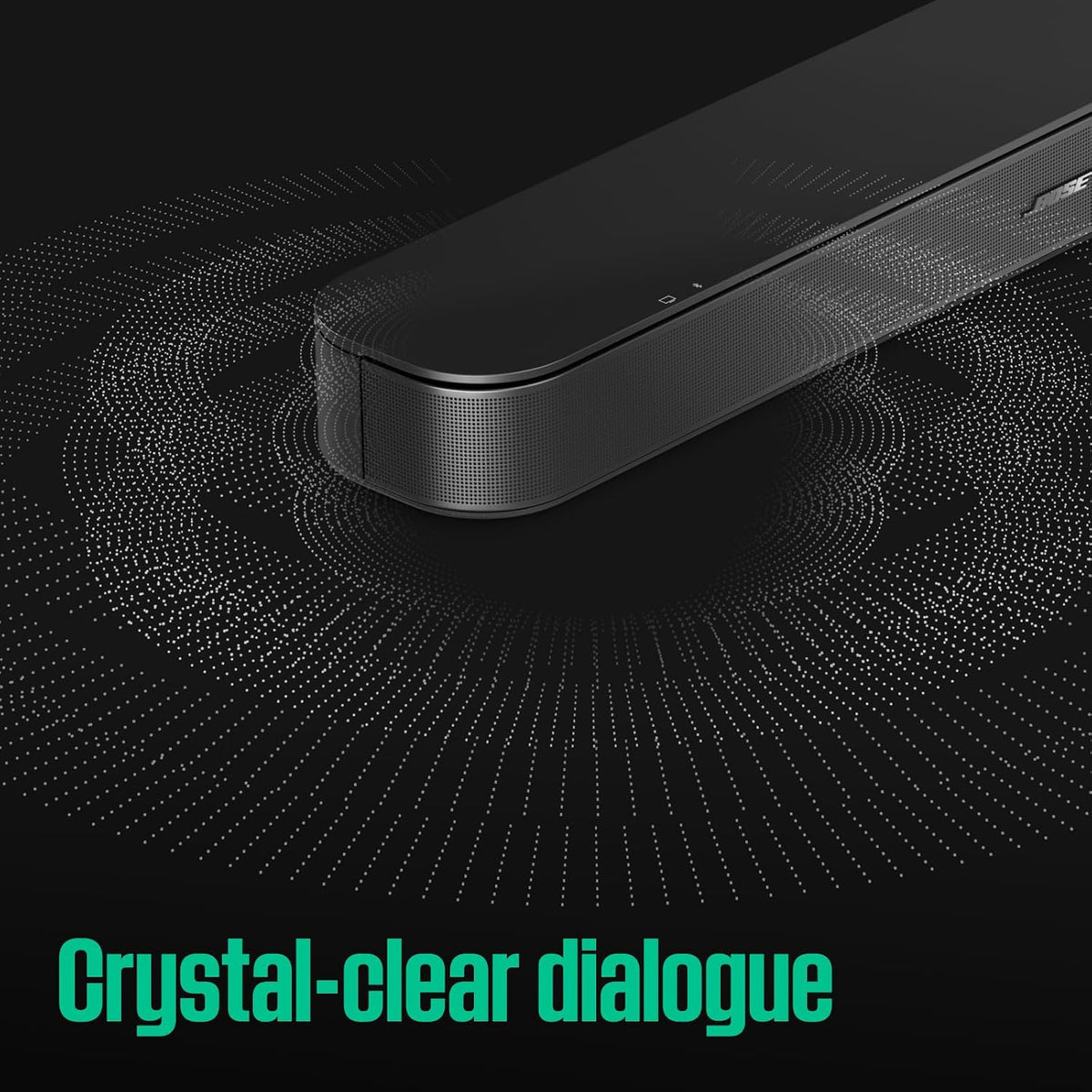 Bose TV Speaker (2nd Gen) - Compact Soundbar with Bluetooth and HDMI-ARC Connectivity, Clear Dialogue, Dolby Atmos, Deep Bass, Included Remote Control for Easy Setup, Black