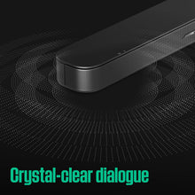 Bose TV Speaker (2nd Gen) - Compact Soundbar with Bluetooth and HDMI-ARC Connectivity, Clear Dialogue, Dolby Atmos, Deep Bass, Included Remote Control for Easy Setup, Black