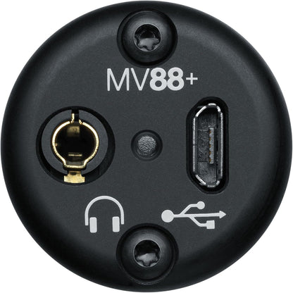 Shure MV88+ USB-C Video Kit Stereo Condenser Microphone