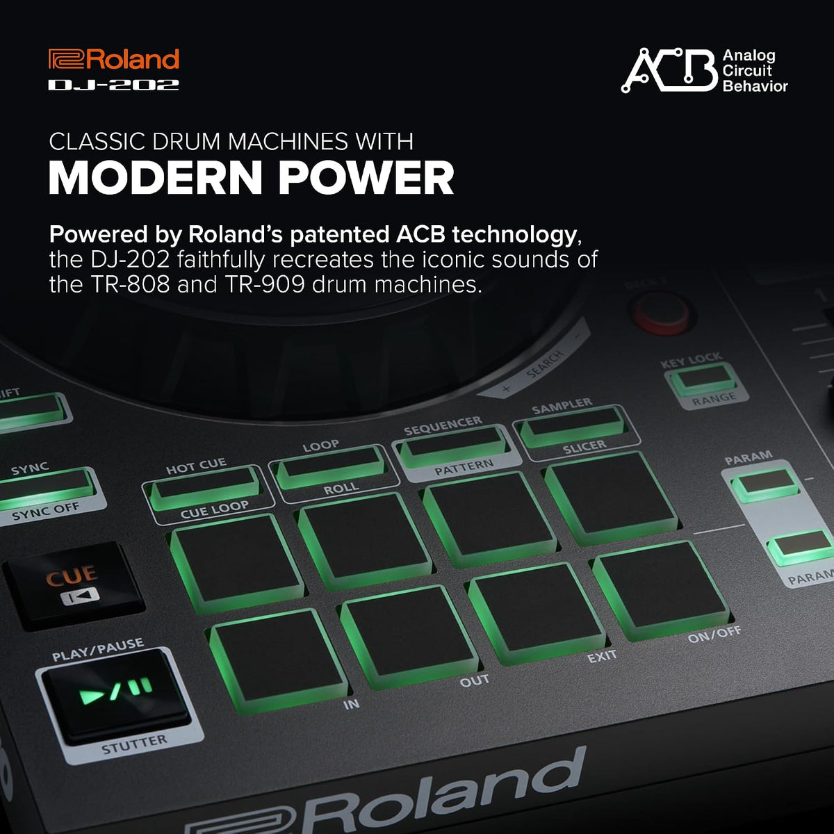 Roland DJ-202 Compact DJ Controller