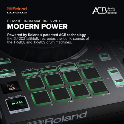 Roland DJ-202 Compact DJ Controller