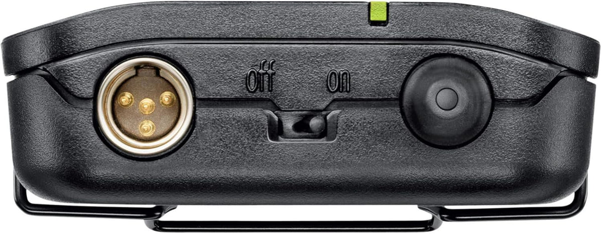 Shure BLX14 Wireless Instrument System H11 Band (572–596 MHz) – BLX4 Receiver, BLX1 Bodypack Transmitter & 1/4" Guitar Cable, Up to 14 Hr Battery, 300 ft Range