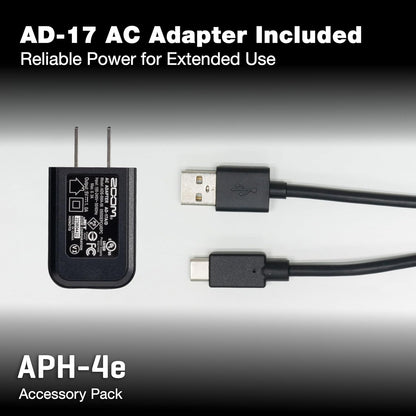 Zoom APH-4e Accessory Pack for H4 Essential