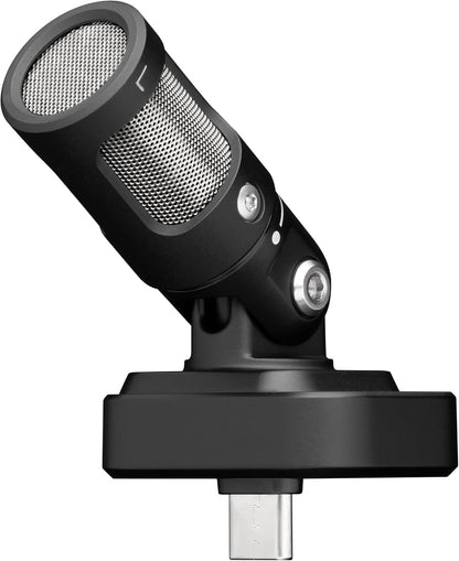 Shure MV88 USB-C Microphone for Mobile Recording - Black