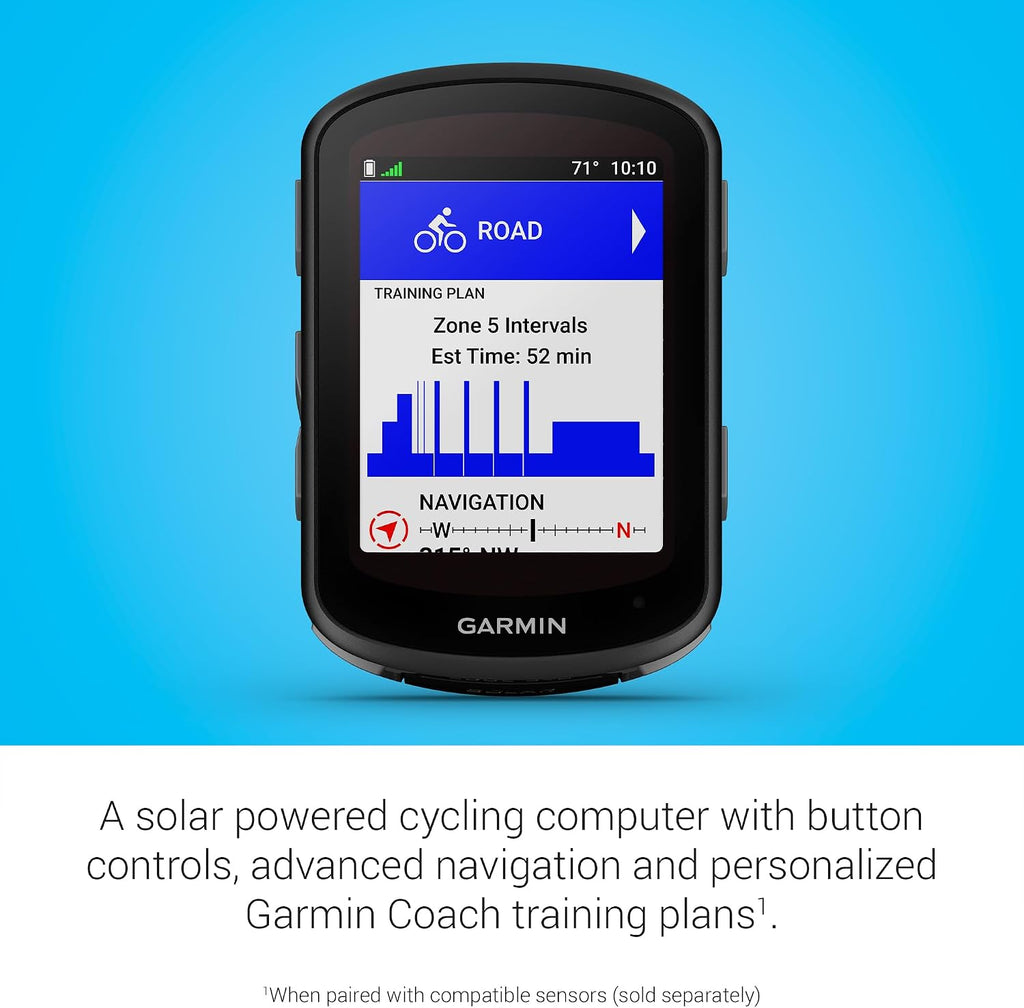 Garmin Edge 540 Bundle, Compact GPS Cycling Computer