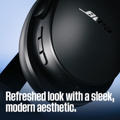 Bose QuietComfort Headphones (2nd Gen) - Wireless Headphones, Active Over Ear Noise Cancelling and Mic, Immersive Audio, USB-C Charging and Lossless Audio, Up to 24 Hours of Play time, Rosewood Mauve