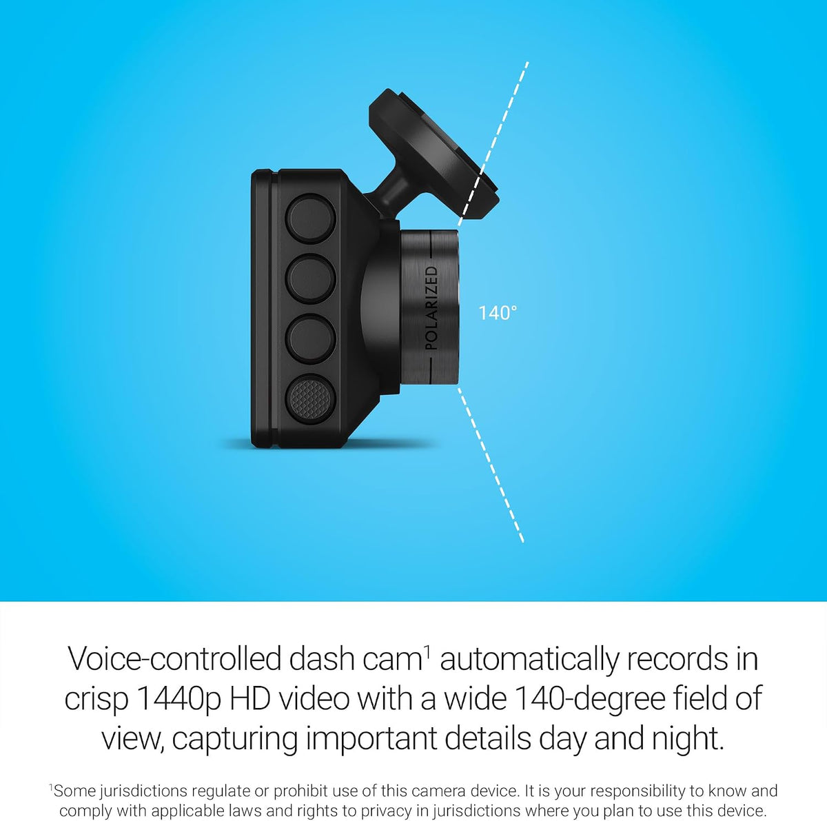 Garmin Dash Cam™ X210, Compact 1440p HD Dash Cam