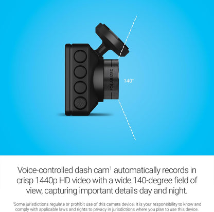 Garmin Dash Cam™ X210, Compact 1440p HD Dash Cam