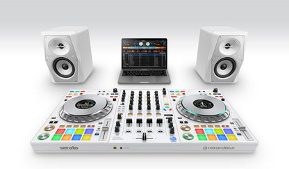 Pioneer DJ DDJ-FLX10 4-Channel DJ Controller, Track Separation, White