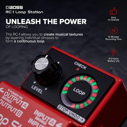 BOSS RC-1 Loop Station Pedal