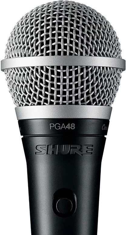 Shure PGA48 Cardioid Dynamic Vocal Microphone with XLR Cable