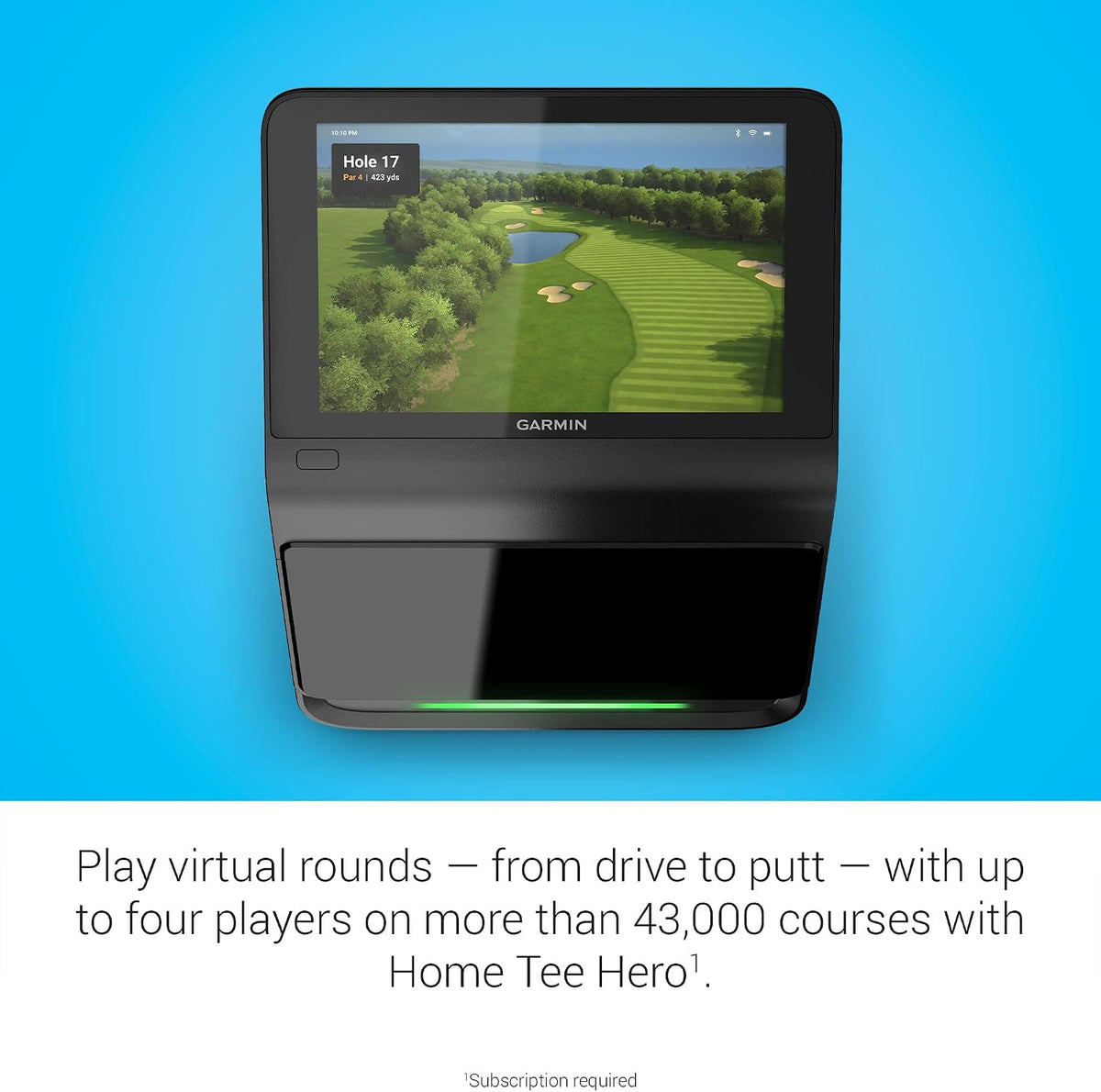 Garmin Approach® R50, Premium Golf Launch Monitor & Simulator