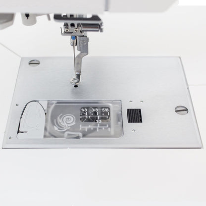 Janome Memory Craft C400E Computerized Embroidery Machine - MC400E Monogram Machine with 160 Built in Designs, 4 Hoops, and 6 Monogramming Fonts, Digital Embroidery Unit for Home, Beginners