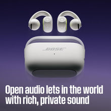 Bose Sport Open Earbuds - Wireless Earbuds, Clip-On, USB-C Charging, Up to 22 Hrs of Audio, Sweat Resistant, IP54 Waterproof, Ideal for Workouts, Microphones for Clear Calls, White Smoke