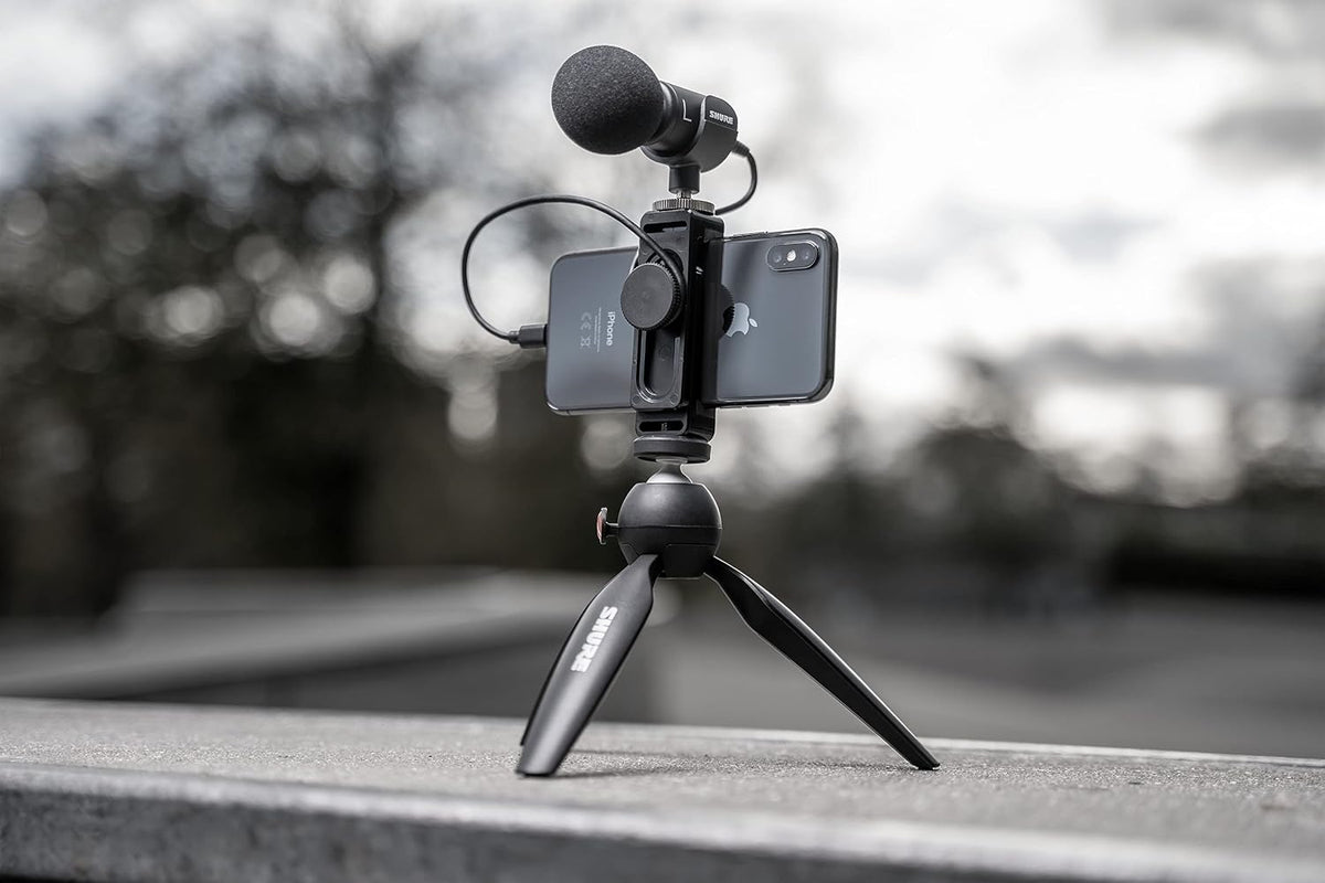 Shure MV88+ USB-C Video Kit Stereo Condenser Microphone