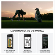 Garmin Approach® G82, Portable Golf Launch Monitor & Premium GPS Handheld | Large 5" High-Resolution Touchscreen Display, Integrated Launch Monitor, Putting Metrics, 43,000+ Preloaded Courses