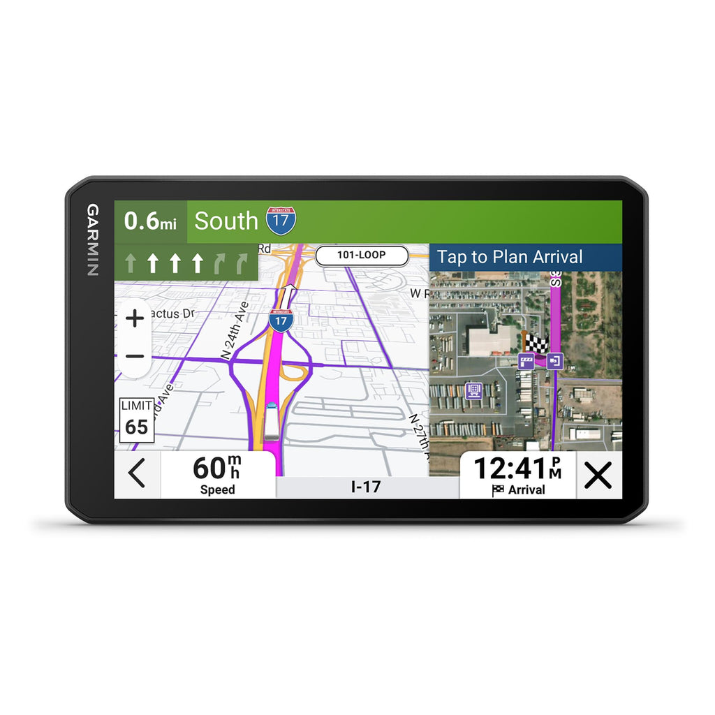 Garmin dēzl™ OTR1020, Extra-Large 10” GPS Truck Navigator | Crisp High-Resolution Touchscreen Display, Expert Arrival Planning, Custom Truck Routing
