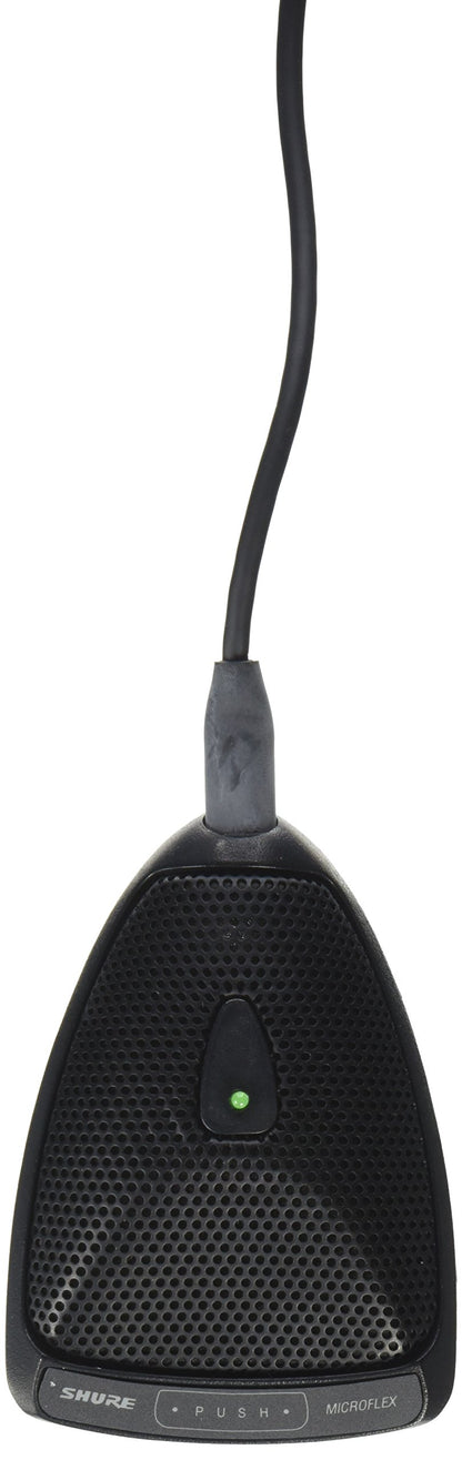 Shure MX392/O Condenser Microphone - Omni, Black