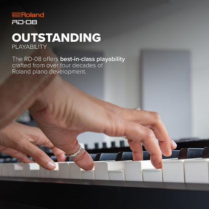 Roland RD-08 Stage Piano, 88-Note Weighted-Action PHA-4 Keyboard