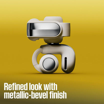Bose Ultra Open Earbuds (2nd Gen) - Open-Ear, Clip-On, Wireless Earbuds, Bluetooth, Immersive Audio, Wireless Charging, Up to 28 Hrs of Audio, Ideal for Traveling, School, and Office, White Smoke