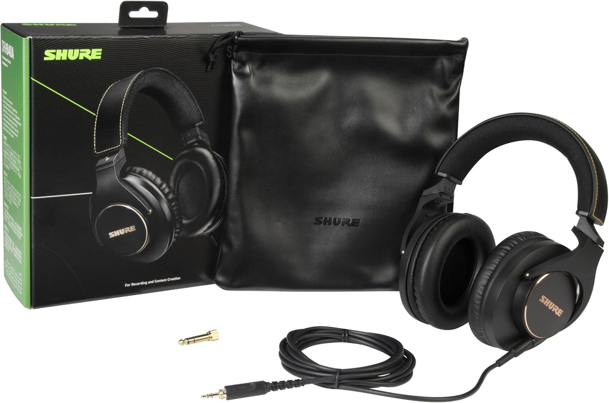 Shure SRH840A Over-Ear Wired Studio Monitoring Headphones