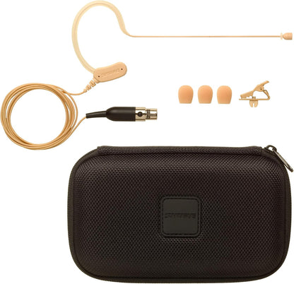 Shure Microflex MX153 Earset Headworn Microphone - Tan
