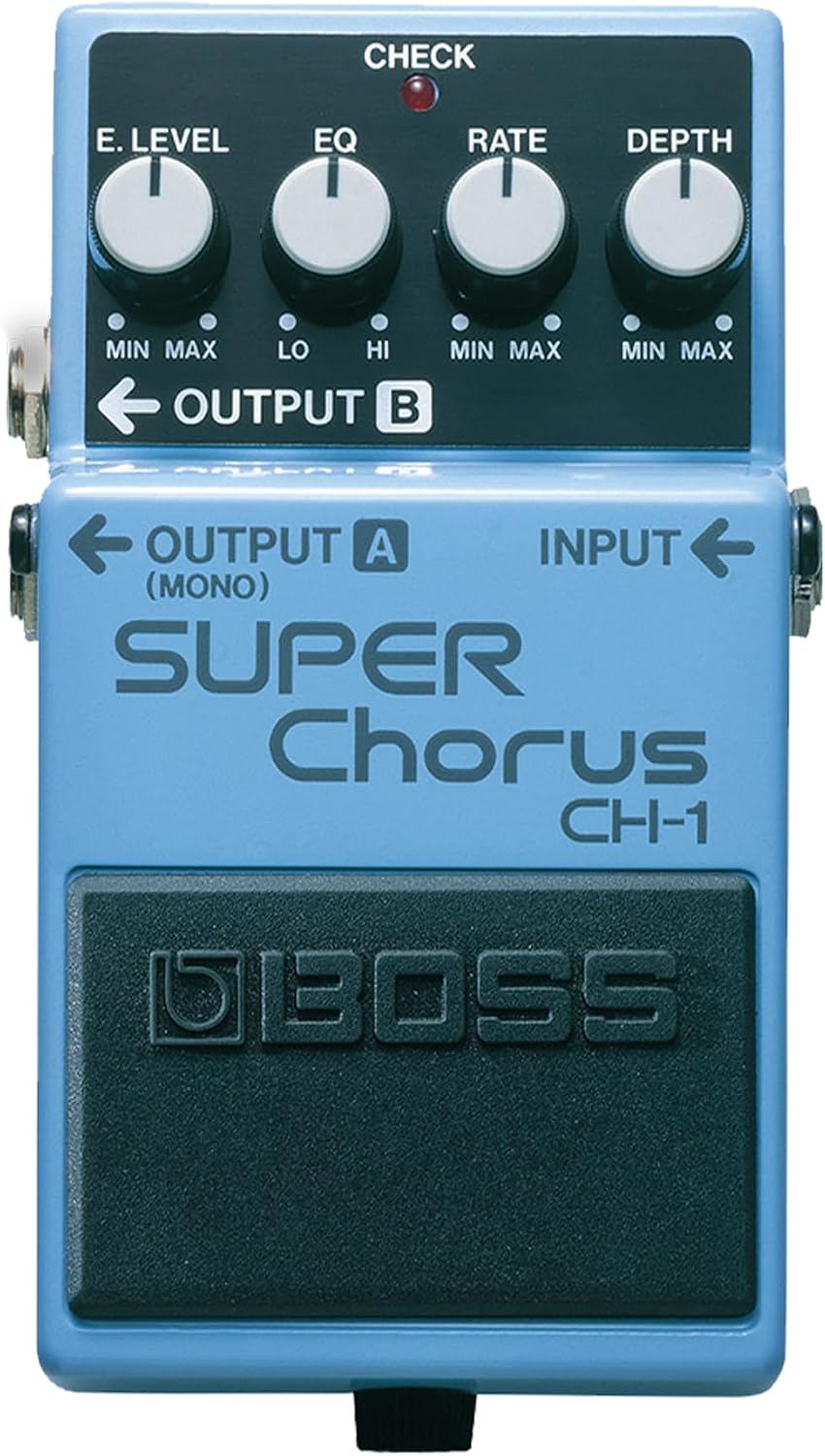 BOSS CH-1 SUPER Chorus Classic Compact Chorus Effects Pedal