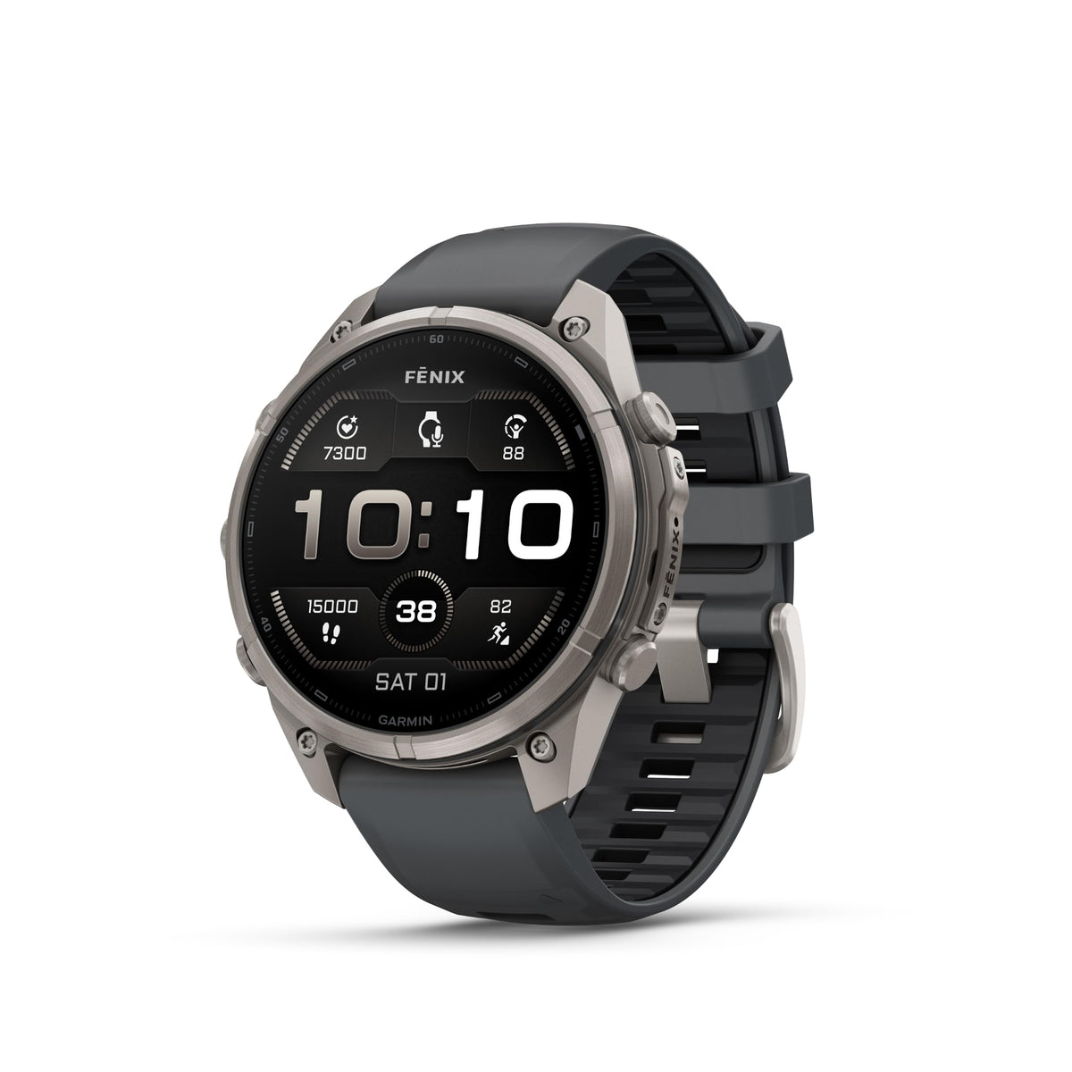 Garmin fēnix® 9 Pro, inReach®, Titanium, 47mm, Graphite/Black