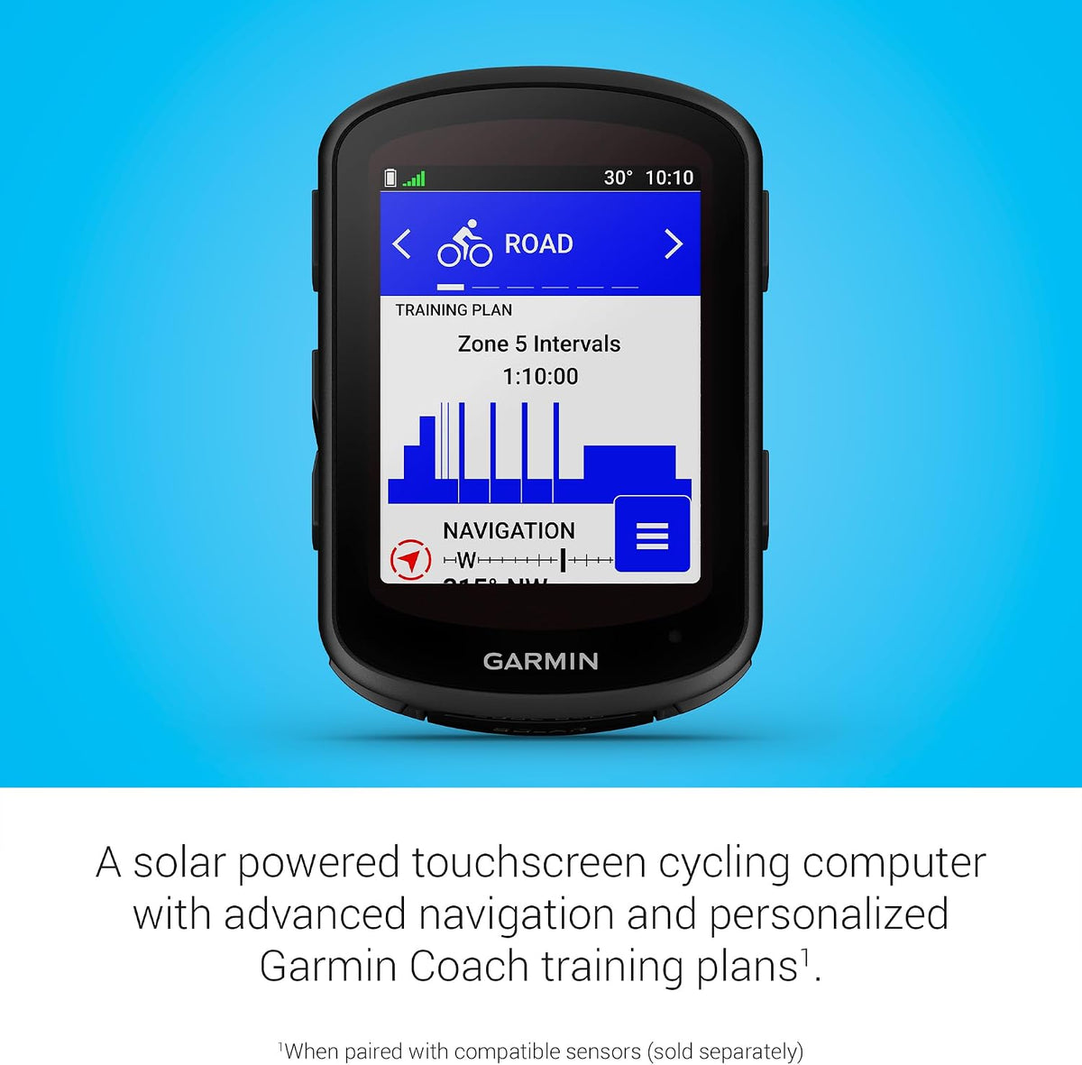 Garmin Edge 840 Bundle, Compact GPS Cycling Computer