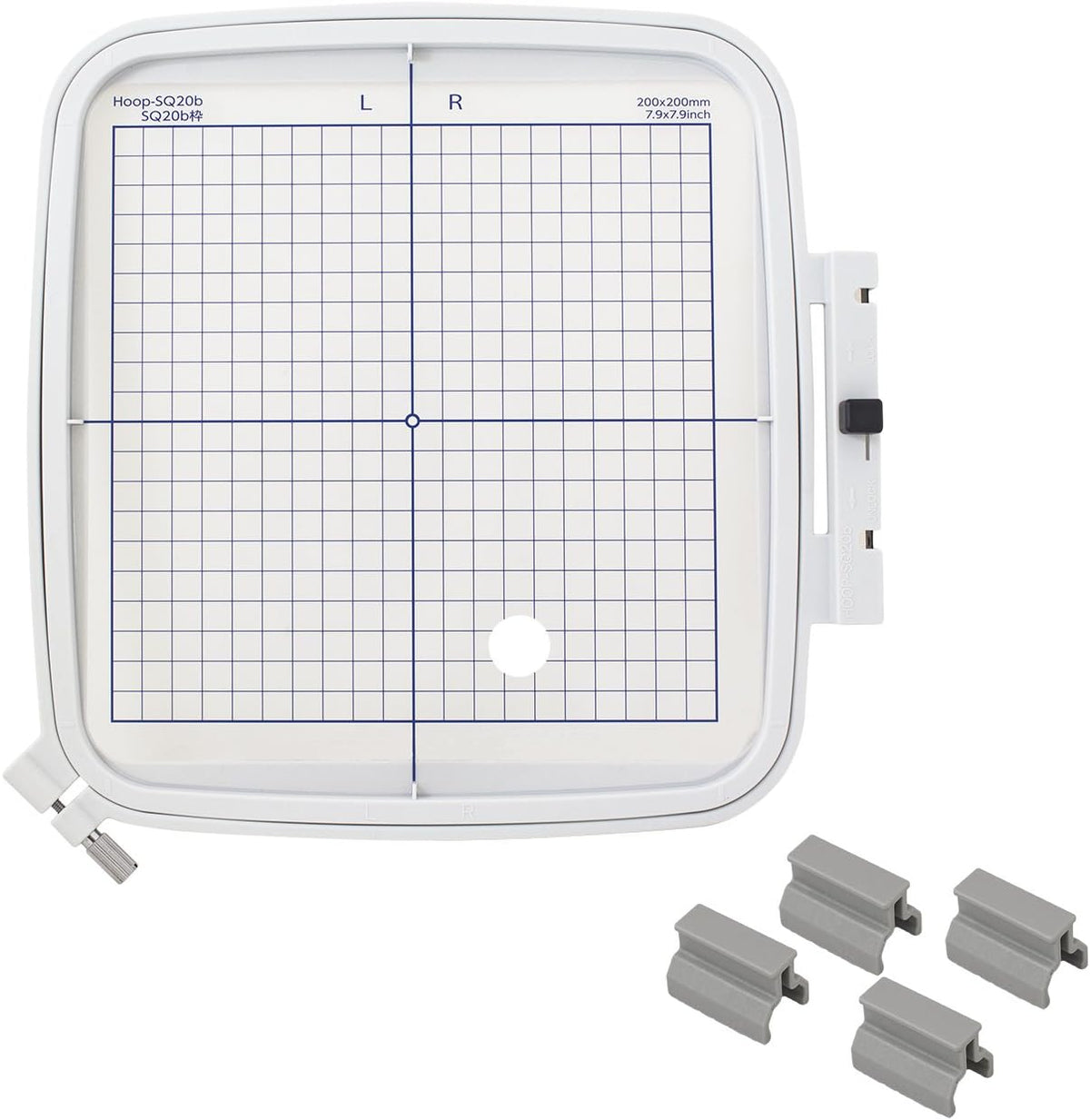 Janome Memory Craft C400E Computerized Embroidery Machine - MC400E Monogram Machine with 160 Built in Designs, 4 Hoops, and 6 Monogramming Fonts, Digital Embroidery Unit for Home, Beginners