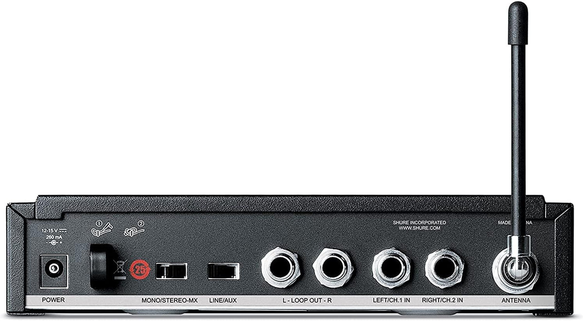 Shure PSM300 P3TRA215CL Pro Wireless in-Ear Personal Monitoring System with SE215-CL Earphones