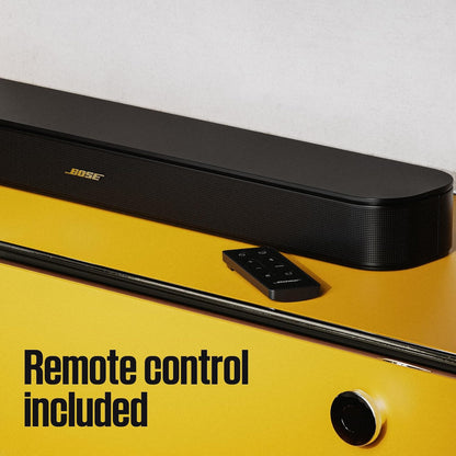 Bose TV Speaker (2nd Gen) - Compact Soundbar with Bluetooth and HDMI-ARC Connectivity, Clear Dialogue, Dolby Atmos, Deep Bass, Included Remote Control for Easy Setup, Black